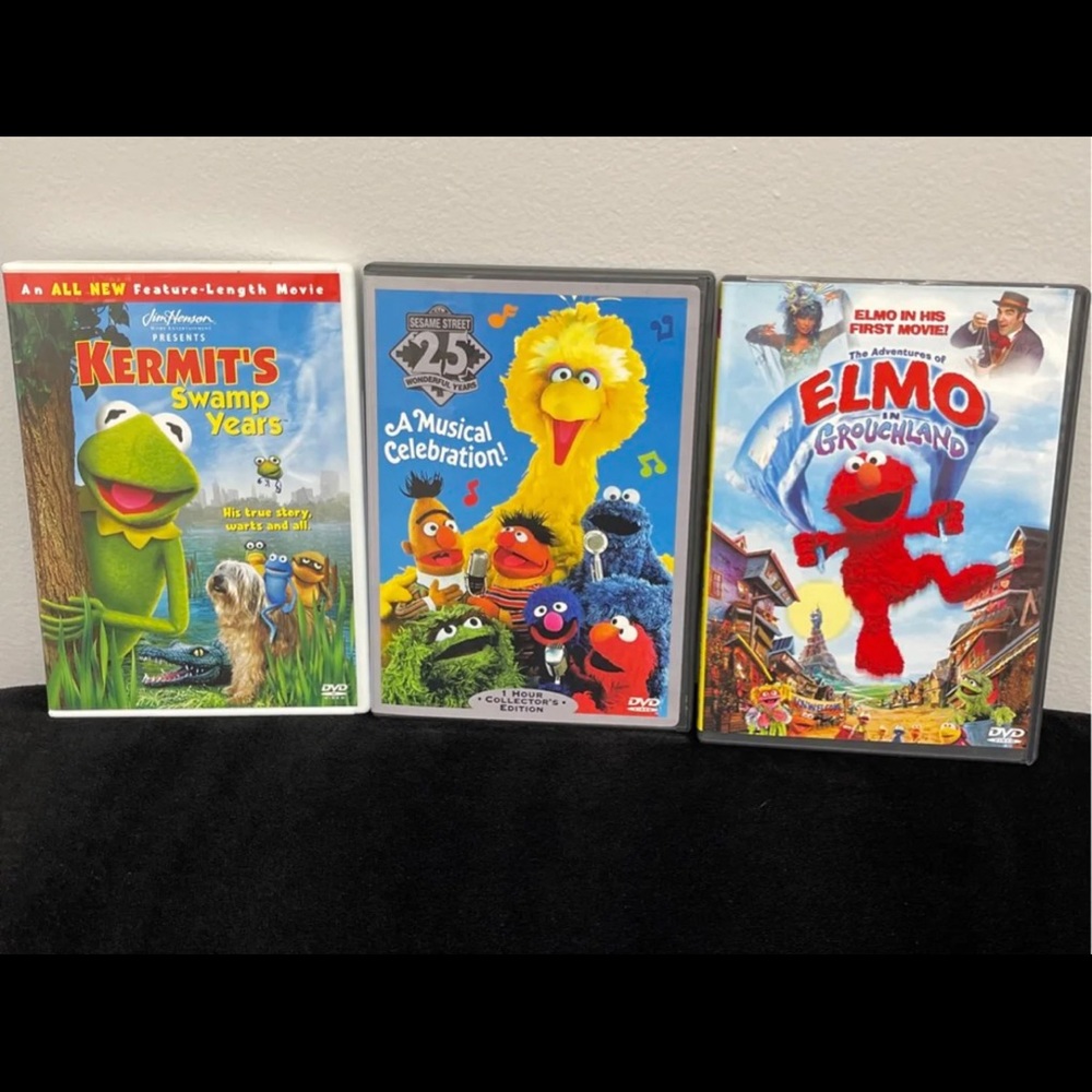 Elmo, Kermit & Sesame Street 25 Years